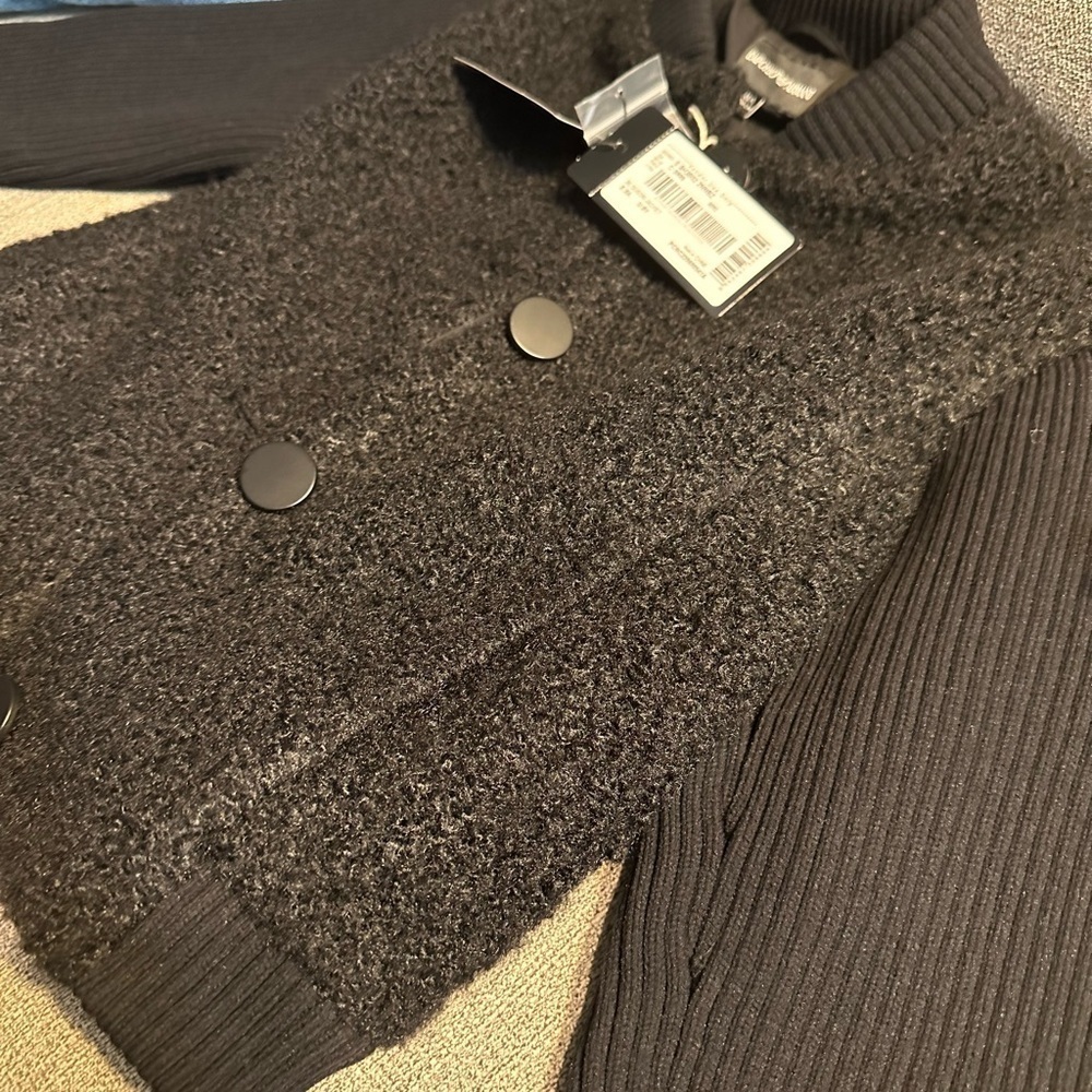 Emporio Armani, girls shearling jacket - Picture 3 of 6